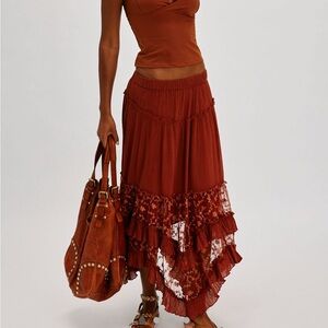 Free People Ashlyn Maxi Skirt